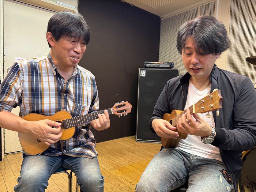 Liveart吉祥寺ウクレレ教室の練習風景003